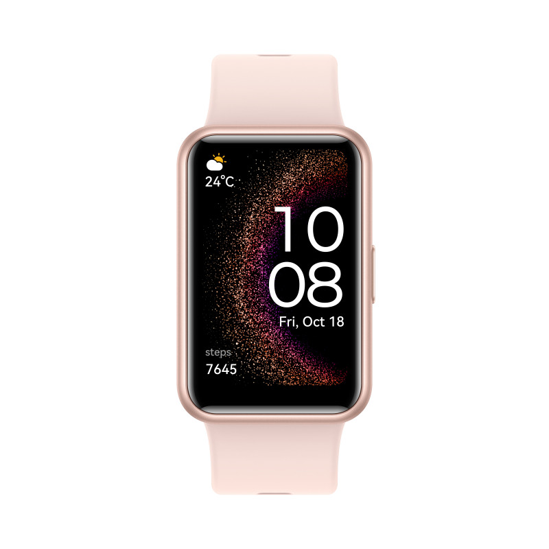 Produktbild för Huawei WATCH Fit Special Edition 4,17 cm (1.64") AMOLED 30 mm Digital 456 x 280 pixlar Pekskärm Rosa GPS