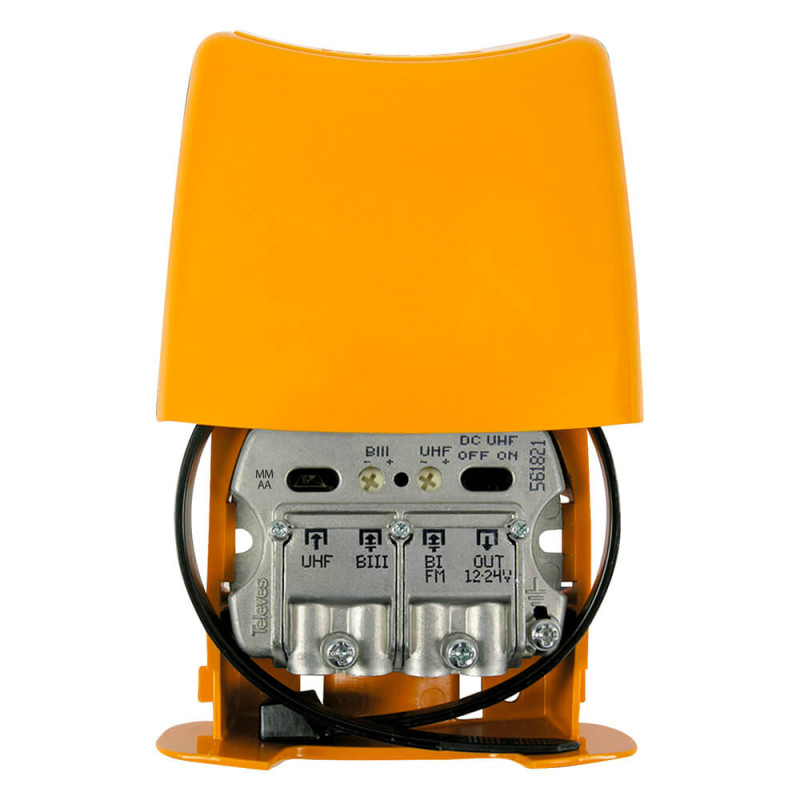 Produktbild för Nanokom Mast Amplifier VHF/UHF+FM K21-48 LTE700