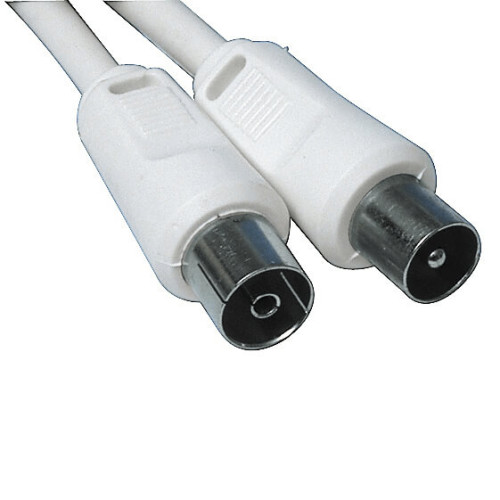 Televes Antenna Cable IEC 100dB 2.5m White