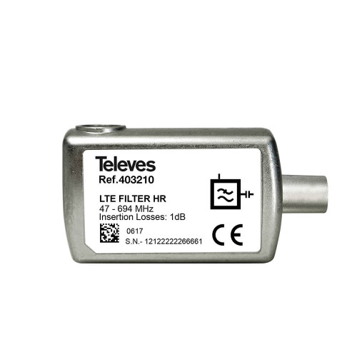 Televes Filter LTE-48/5G Indoor Use