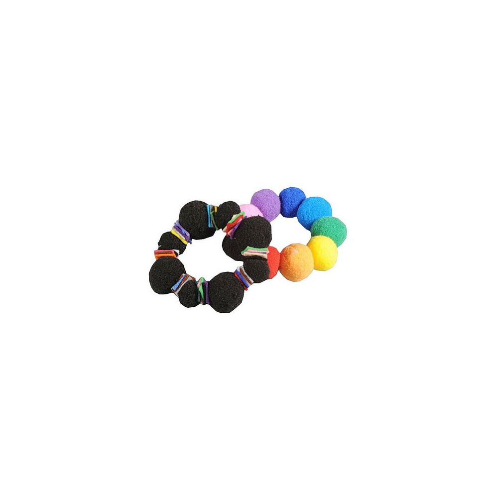 Produktbild för Pom Pombollar med hål 100/fp