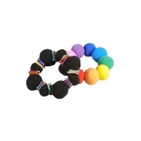 Produktbild för Pom Pombollar med hål 100/fp