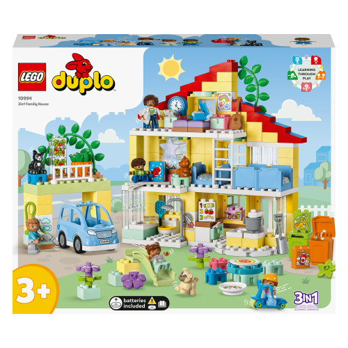 LEGO LEGO DUPLO Town 3in1 Familjehus