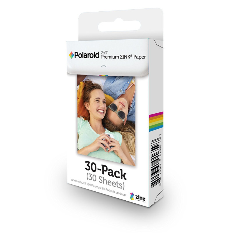 Produktbild för Polaroid 2x3'' Premium ZINK Paper polaroidfilm 30 styck 50 x 75 mm