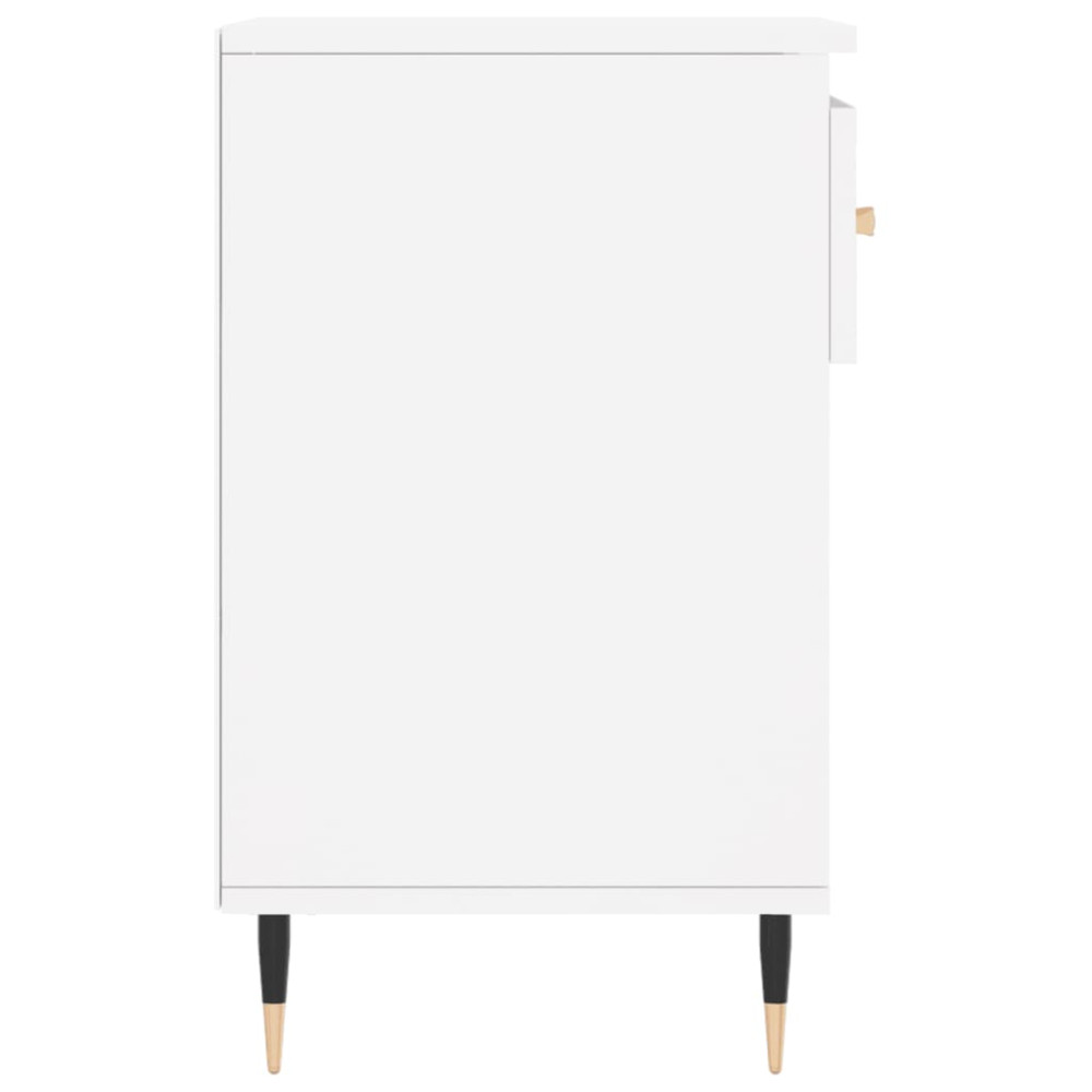 Produktbild för Skoskåp vit 102x36x60 cm konstruerat trä