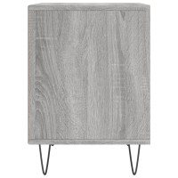 Produktbild för Sängbord grå sonoma 40x35x50 cm konstruerat trä