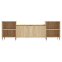 Produktbild för Tv-bänk sonoma-ek 160x35x55 cm konstruerat trä
