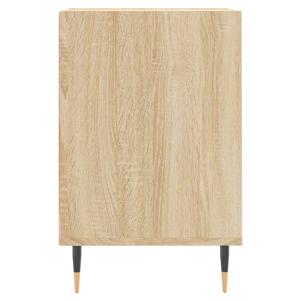 Produktbild för Tv-bänk sonoma-ek 160x35x55 cm konstruerat trä