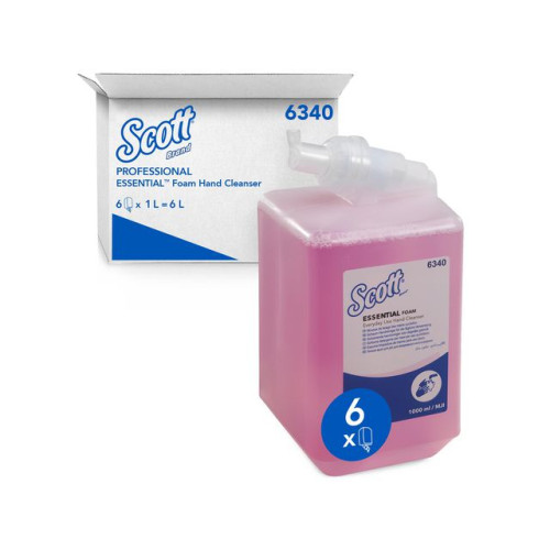 SCOTT Tvål SCOTT Essential skumtvål 1L 6/fp