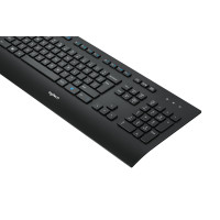 Produktbild för Logitech Corded K280e - tangentbord - USA, internationellt Inmatningsenhet