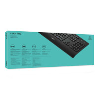 Produktbild för Logitech Corded K280e - tangentbord - USA, internationellt Inmatningsenhet