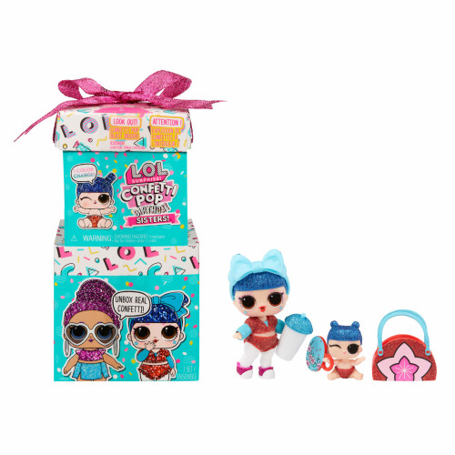MGA Entertainment L.O.L. Surprise! Confetti Pop Birthday Sisters in PDQ