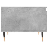 Produktbild för Soffbord betonggrå 50x46x35 cm konstruerat trä