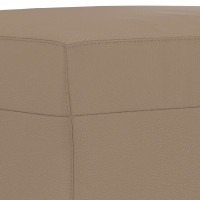 Produktbild för Fotpall cappuccino 70x55x41 cm konstläder