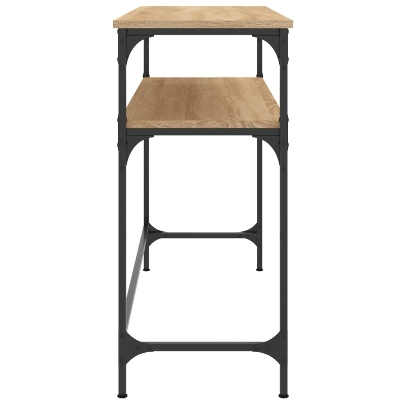 Produktbild för Avlastningsbord sonoma-ek 100x35,5x75 cm konstruerat trä