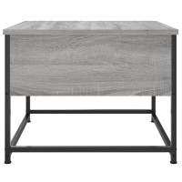 Produktbild för Soffbord grå sonoma 51x51x40 cm konstruerat trä