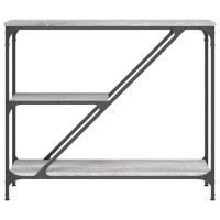 Produktbild för Avlastningsbord grå sonoma 88,5x30x75 cm konstruerat trä
