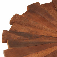 Produktbild för Soffbord 2 st massivt återvunnet trä och järn