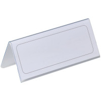 Produktbild för Bordsskylt DURABLE 210x61mm 25/fp