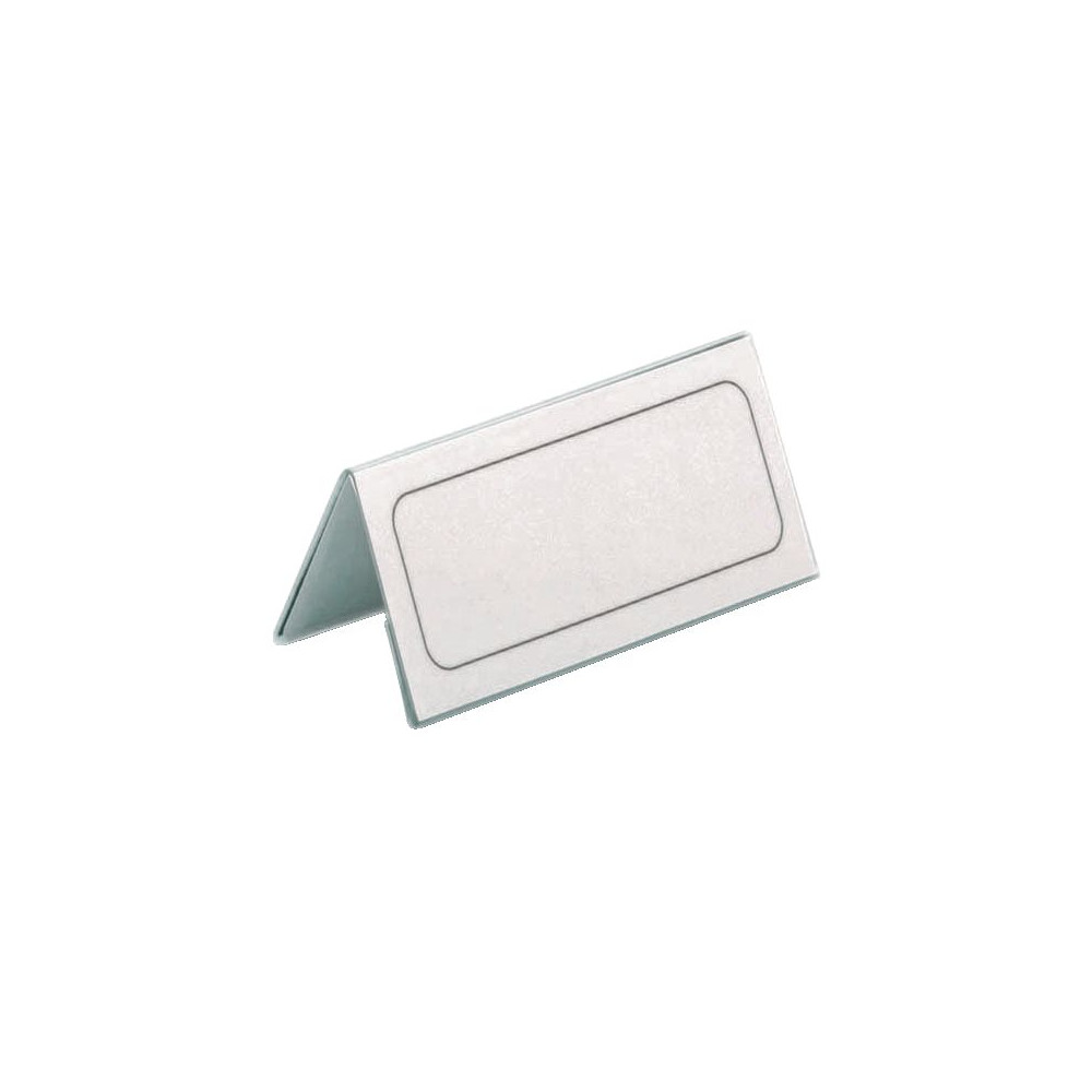 Produktbild för Bordsskylt DURABLE 210x61mm 25/fp