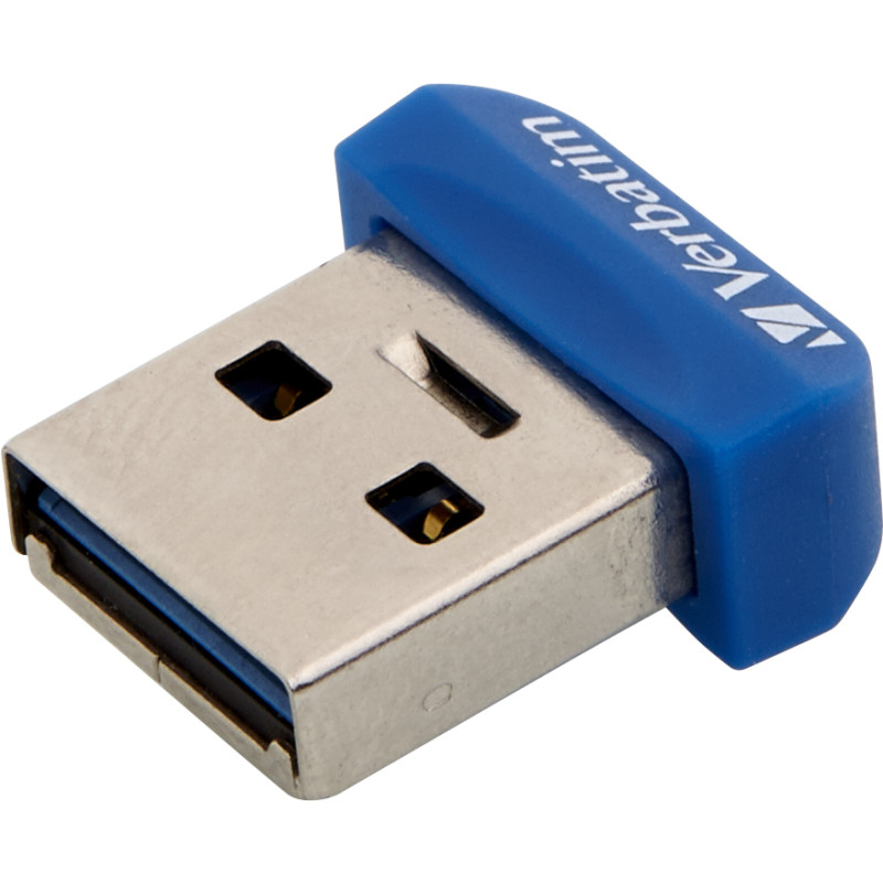 Produktbild för Verbatim Store 'n' Stay Nano USB-sticka 64 GB USB Type-A 3.2 Gen 1 (3.1 Gen 1) Blå