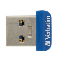 Miniatyr av produktbild för Verbatim Store 'n' Stay Nano USB-sticka 64 GB USB Type-A 3.2 Gen 1 (3.1 Gen 1) Blå