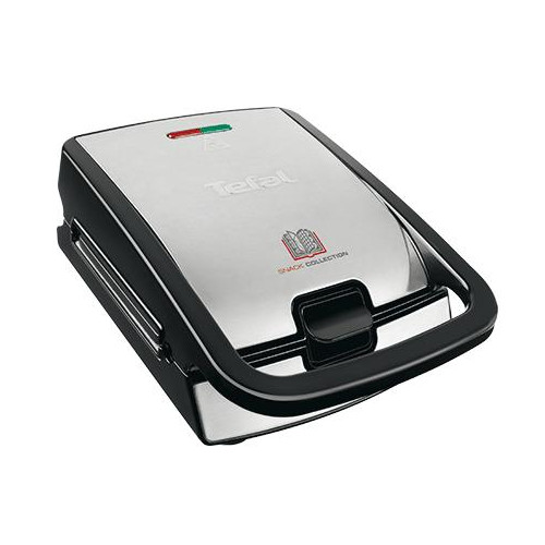 Tefal Tefal SW852D12 smörgåsgrill 700 W Svart, Rostfritt stål