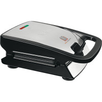 Produktbild för Tefal SW852D12 smörgåsgrill 700 W Svart, Rostfritt stål
