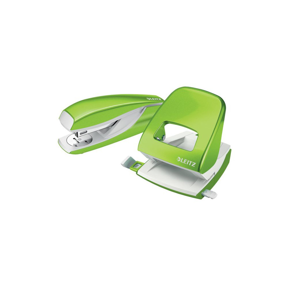 Produktbild för Häftapparat LEITZ WOW 5502 30ark grön