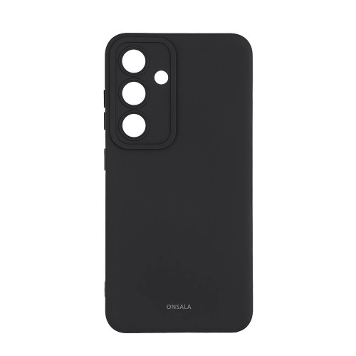 ONSALA Backcover Sil Touch Samsung S24 5G Black