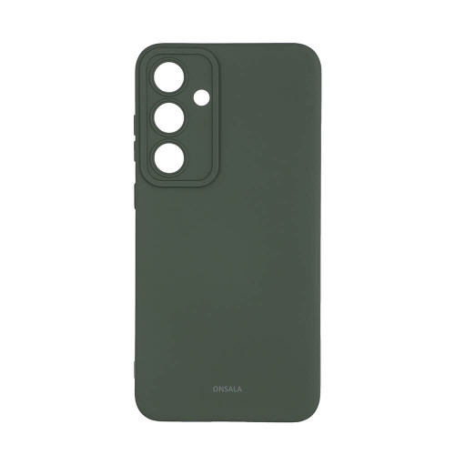 ONSALA Backcover Sil Touch Samsung S24+ 5G Olive Green