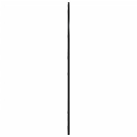 Produktbild för Väggspegel svart 80x100 cm bågformad järn