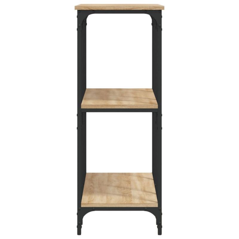 Produktbild för Avlastningsbord sonoma-ek 102x35x90 cm konstruerat trä