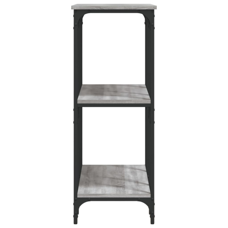 Produktbild för Avlastningsbord grå sonoma 102x35x90 cm konstruerat trä
