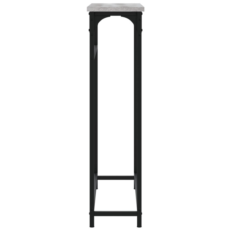 Produktbild för Avlastningsbord grå sonoma 75x19,5x75 cm konstruerat trä