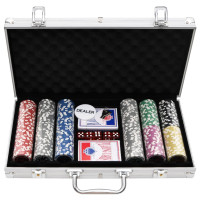 Miniatyr av produktbild för Poker set 300 delar 11,5 g
