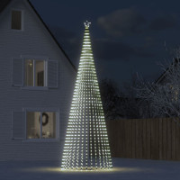 Produktbild för Julgranskon 1544 LEDs kallvit 500 cm