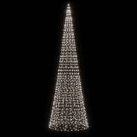 Produktbild för LED julgran 1534 LEDs kallvit 500 cm