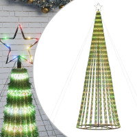 Produktbild för Julgranskon 688 LEDs färgglad 300 cm