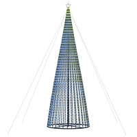 Produktbild för Julgranskon 1544 LEDs blå 500 cm