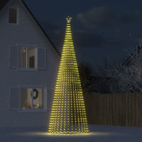 Produktbild för Julgranskon 1544 LEDs varmvit 500 cm