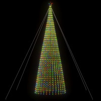 Produktbild för Julgranskon 1544 LEDs färgglad 500 cm