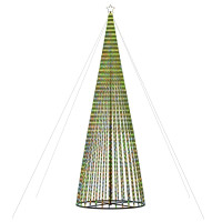 Produktbild för Julgranskon 1544 LEDs färgglad 500 cm