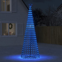 Produktbild för Julgranskon 688 LEDs blå 300 cm