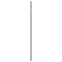Produktbild för Väggspegel svart 100x150 cm bågformad järn