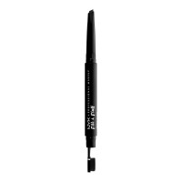 Produktbild för PROF. MAKEUP Fill & Fluff Eyebrow Pomade Pencil - Black