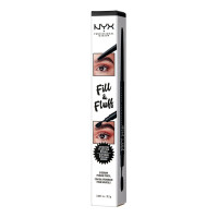 Produktbild för PROF. MAKEUP Fill & Fluff Eyebrow Pomade Pencil - Black