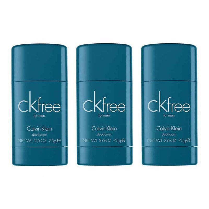 Produktbild för 3-pack Calvin Klein CK Free Deostick 75ml