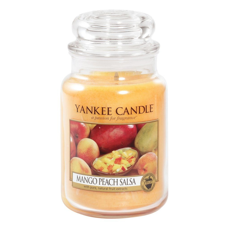 Produktbild för Classic Large Jar Mango Peach Salsa Candle 623g