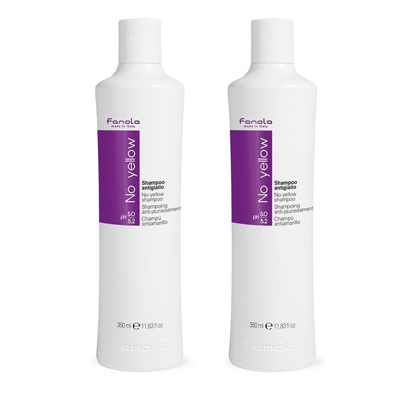 Produktbild för 2-pack Fanola No Yellow Shampoo 350ml